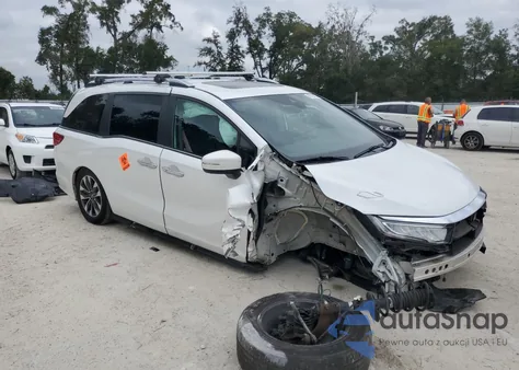 2022 Honda Odyssey Exl from USA, damaged, VIN 5FNRL6H76NB013735